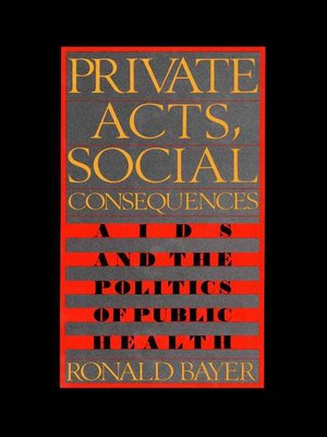 cover image of Private Acts, Social Consequences